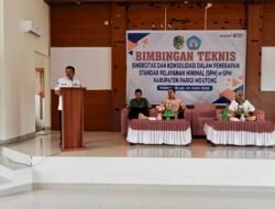 Bimtek Sinergitas dan Konsolidasi Penerapan Standar Pelayanan Minimal (E-SPEM) Parigi Moutong