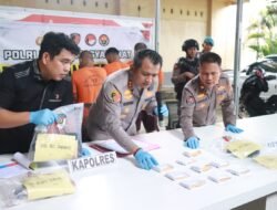 Polres Parigi Moutong Ungkap Empat Kasus Besar Narkoba, Ajak Warga Aktif Melapor