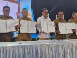Wabup Parimo Hadiri Sosialisasi Peluang Kerja dan Penandatanganan MoU Perlindungan Pekerja Migran