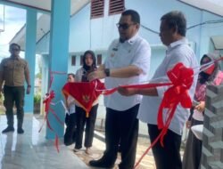 Kunjungan Kerja Pj Bupati Parimo Resmikan Fasilitas Pendidikan Disejumlah Titik