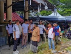 Bupati dan Wakil Bupati Parigi Moutong Tinjau Penataan Pasar Sentral