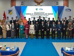 Wabup Abdul Sahid Hadiri Pengukuhan Kepala Perwakilan BPKP Sulteng