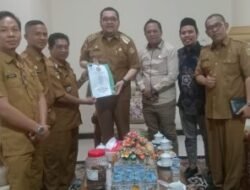 Pj Bupati Parigi Moutong Terima Audiensi DPRD Bahas Hibah Lahan Pembangunan Puskesmas Taopa