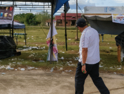 Wabup Parigi Moutong Tinjau Pembersihan Sampah Usai Pembukaan FTT, Ajak Warga Peduli Lingkungan