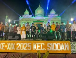 MTQ ke-19 Kabupaten Parigi Moutong Resmi Dibuka, Sidoan Jadi Pusat Syiar Qur’ani dan Pelantikan DPK LASQI