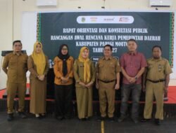Asisten III Setda Parigi Moutong Buka Rapat Orientasi dan Konsultasi Publik Rancangan Awal RKPD 2027