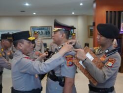 Kapolda Sulteng Lantik Kombes Pol Hari Rosena sebagai Kapolresta Palu