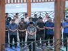 Gubernur Sulteng Laksanakan Salat Magrib Perdana di Lokasi Pembangunan Masjid Bukit Salena