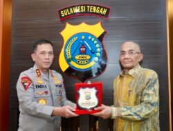 Terima Audiensi PWI, Kapolda Sulteng Apresiasi Peran Media Jaga Kamtibmas