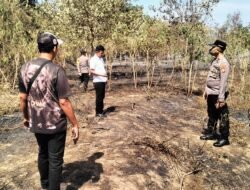 Sampah Picu Kebakaran Kebun Mente di Parigi Barat, Polisi Beri Peringatan Keras