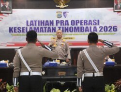 Sambut Ramadhan 1447 H, Polda Sulteng Gelar Latpraops Operasi Keselamatan Tinombala 2026