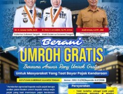 Bapenda Sulteng Luncurkan Program “Berani Umroh Gratis” untuk Wajib Pajak Kendaraan yang Taat Bayar PKB