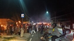 Ribuan Warga Tumpah Ruah, Pawai Obor dan Konvoi Ramadhan 1447 H Terangi Malam Parigi Utara