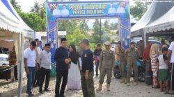 Bupati Erwin Burase Tinjau Aktivitas Hari Kedua Pasar Ramadan di Parigi Moutong