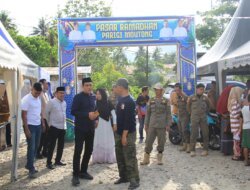 Bupati Erwin Burase Tinjau Aktivitas Hari Kedua Pasar Ramadan di Parigi Moutong