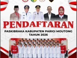 Pendaftaran Paskibraka Parigi Moutong 2026 Resmi Dibuka, Berikut Infonya!