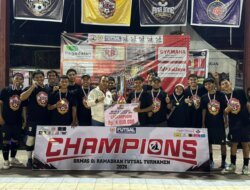 Laga Final Oi Ramadan Futsal 2026: Tim Pendatang Baru Bang Jabir Tampil Perkasa hingga Mengunci Gelar Juara