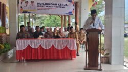 Kunjungi Tomini, Bupati Parigi Moutong Tekankan Sinergi Desa dan Prioritas Program di Tengah Efisiensi Anggaran