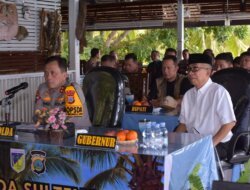 Kapolda Sulteng Pantau Arus Balik dari Pantai Tanjung Karang, Ikuti Evaluasi Nasional Bersama Kapolri