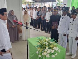 Bupati Parigi Moutong Lantik Kades Antar Waktu, Tekankan Integritas dan Penguatan Ekonomi Desa