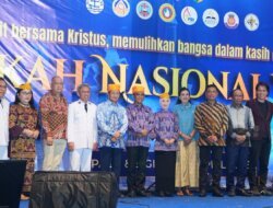 Penutupan Paskah Nasional di Sigi, Anwar Hafid Tegaskan Sulteng Berkah sebagai Simbol Persatuan