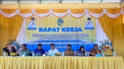 Rapat Kerja di Moutong, Bupati Tekankan Sinergi dan Prioritas Program yang Tepat Sasaran