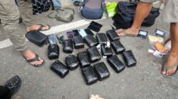 Polda Sulteng Tangkap 6 Kurir Sabu di Bandara Palu, Sita 16 Kilogram Narkotika