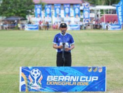 Piala Berani Donggala 2026 Dibuka, Anwar Hafid Dorong Pembinaan Atlet dan Jaga Sportivitas