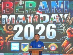 Berani May Day 2026, Gubernur Anwar Hafid Tegaskan Komitmen Lindungi Buruh dan Jaga Lapangan Kerja