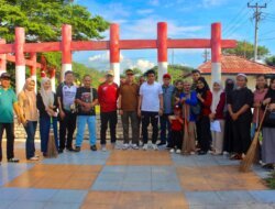 Bupati Erwin Burase Pimpin Kerja Bakti Massal, Pemkab Parigi Moutong Bersihkan Kawasan Perkantoran dan Ruang Publik