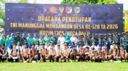 Bupati Parigi Moutong Hadiri Penutupan TMMD ke-128, Tinjau Jalan Hasil Pembangunan