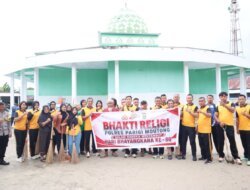 Hari Bhayangkara ke-80, Polres Parigi Moutong Perkuat Toleransi Lewat Bakti Religi di Masjid, Gereja dan Pura