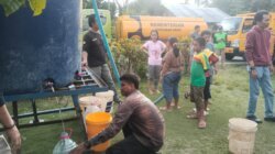 Sumber Air Tertutup Longsor Pascagempa, Pemprov Sulteng Kerahkan Tangki dan Hidran ke Dua Desa di Sigi