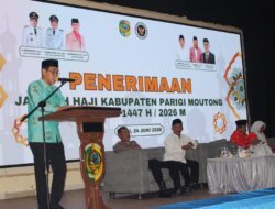 99 Jemaah Haji Parigi Moutong Tiba di Daerah, Satu Jemaah Masih Jalani Perawatan Medis di Balikpapan