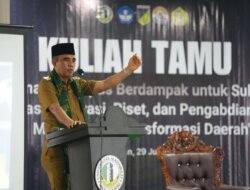 Gubernur Anwar Hafid Ajak Kampus Jadi Mitra Strategis Wujudkan Sulteng Nambaso melalui Riset dan Inovasi