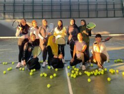 Pelti Parigi Moutong Bangun Semangat Tenis Lewat Latihan Bersama Setiap Akhir Pekan