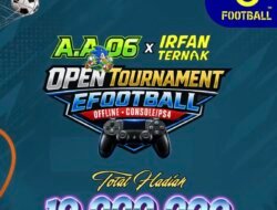Ahmad Januari Ajak Gamer Ramaikan A.A 06 x Irfan Ternak Open Tournament eFootball Berhadiah Rp10 Juta