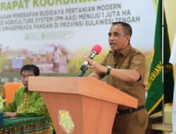 Anwar Hafid Targetkan Produktivitas Padi Sulteng Naik Jadi 6 Ton per Hektare, Percepat Modernisasi Pertanian