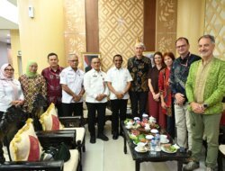 Gubernur Anwar Hafid Sambut Dubes Jerman di Palu, Siga Jadi Simbol Penghormatan