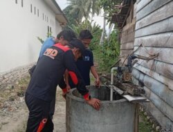 Kekeringan Melanda Sausu Taliabo Sejak Maret, 100 KK Kekurangan Air Bersih