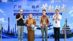 Penerbangan Perdana China Southern Airlines Resmi Hubungkan Palu-Guangzhou