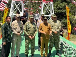 Jembatan Bainaa Barat Diresmikan Bersama Program 2.500 Jembatan Garuda dan 3.000 Titik Air Bersih