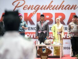 69 Paskibraka Sulteng Dikukuhkan, Integritas Jadi Bekal Jelang Upacara 17 Agustus 2026