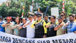 Bupati Erwin Burase Kukuhkan 60 Anggota Kampung Siaga Bencana Kecamatan Torue