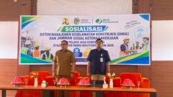 SMKK dan Jaminan Sosial Ketenagakerjaan Jadi Fokus Perlindungan Pelaku Jasa Konstruksi Parigi Moutong