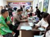 Donor Darah Jelang Hari Lalu Lintas ke-71 Libatkan Ojol dan Berbagai Kalangan di Sulteng