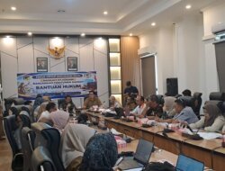Komisi I DPRD Sulteng Gelar FGD Penyusunan Naskah Akademik Ranperda Bantuan Hukum