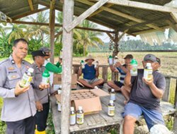 Polres Parigi Moutong Salurkan Bantuan Pestisida untuk Kelompok Tani Jagung Perkasa