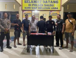 Polsek Sausu Amankan Dua Terduga Pelaku Narkoba di Sausu Tambu, Sita Uang Rp4,25 Juta
