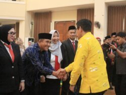 Erwin Burase Lantik 18 Pejabat Hasil Seleksi Terbuka di Pemkab Parigi Moutong